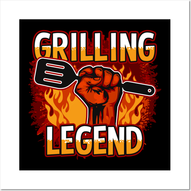 Grill Legend BBQ Wall Art by RadStar